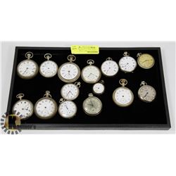 GROUP OF ANTIQUE POCKET WATCHES FOR RESTORATION