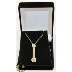 #12-CUBIC ZIRCONIA NECKLACE & PENDANT