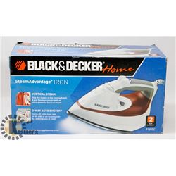 BLACK & DECKER HOME STEAM ADVANTAGE IRON