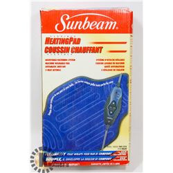 SUNBEAM FLEXIBLE ELECTRIC HEAT PAD