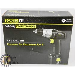POWER IT 9.6V DRILL KIT