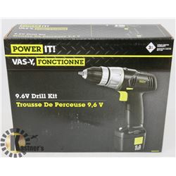 POWER IT 9.6V DRILL KIT