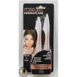 FINISHING TOUCH FLAWLESS DERMAPLANE 4 PACK