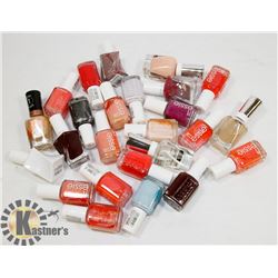BAG OF ASSORTED NAIL POLISH