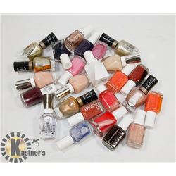 BAG OF ASSORTED NAIL POLISH