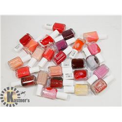 BAG OF ASSORTED NAIL POLISH