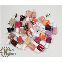 BAG OF ASSORTED NAIL POLISH