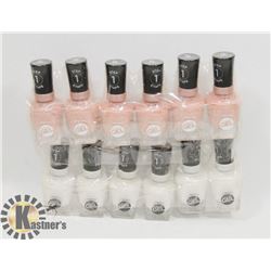 12 PACK OF SALLY HANSEN MIRACLE GEL NAIL COLOUR