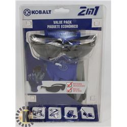 K - KOBALT 2 IN 1 VALUE PACK INCL GLOVES & SAFETY