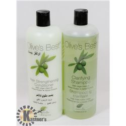 OLIVE'S BEST CLARI FYING SHAMPOO AND CONDITIONER