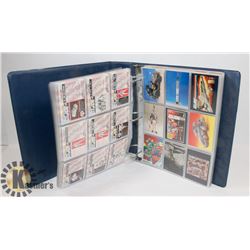 BINDER OF GI JOE 30 YEAR REVIEW TRADING CARDS