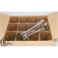 CASE OF 12 LUMINARC 12-0Z ON TAP GLASSES
