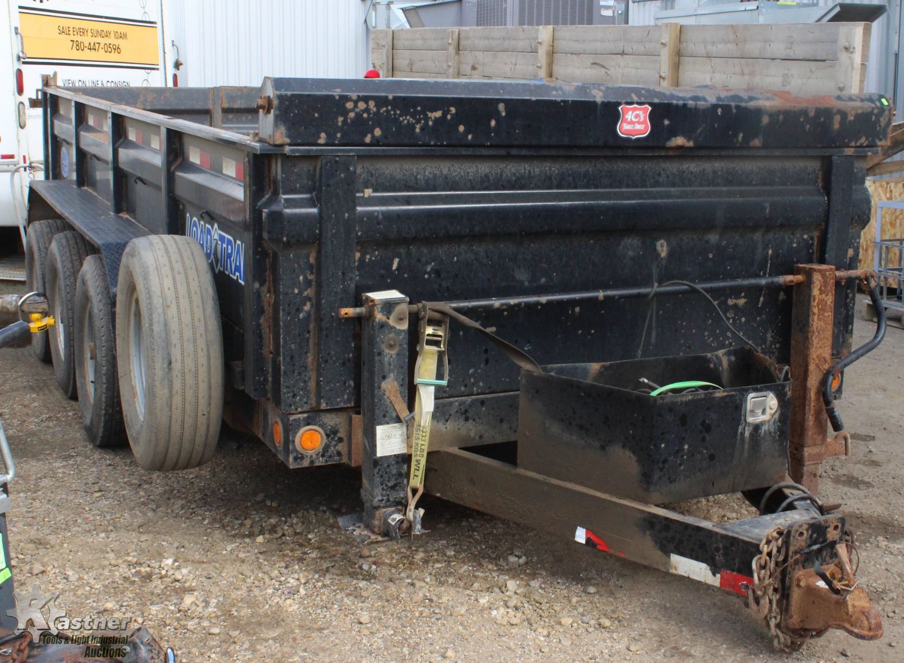 2016 LOAD TRAIL DUMP 16FT TRAILER