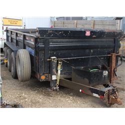 2016 LOAD TRAIL DUMP 16FT TRAILER