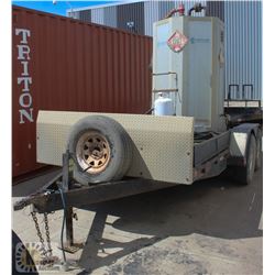 2005 DOUBLE A EQUIPMENT TRAILER