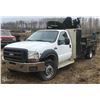 Image 1 : 2007 FORD F550 4X4 PICKER TRUCK