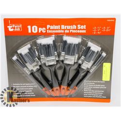 NEW! 10PC PAINT BRUSH SET