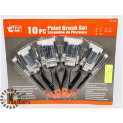 NEW! 10PC PAINT BRUSH SET