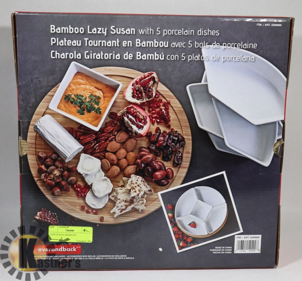 LAZY SUSAN DINER SET