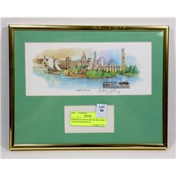 EDMONTON 200 YEARS OF BUILDING TOGETHER SIGNED &