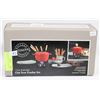 Image 1 : KITCHEN SUPPLY 13PC CAST IRON FONDUE SET