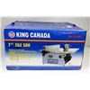 Image 1 : KING CANADA 7" TILE SAW. TOOLS