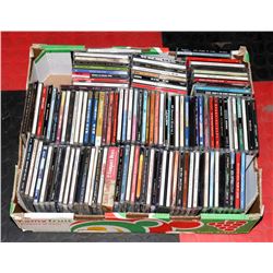 LARGE FLAT OF 80 PLUS CD'S  MIXED TYPES & STYLES