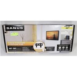 FIXED POSITION SANUS TV WALL MOUNT