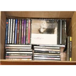 BOX OF 50 CDS INCL NO DOUBT, CHRISTINA AGUILERA,