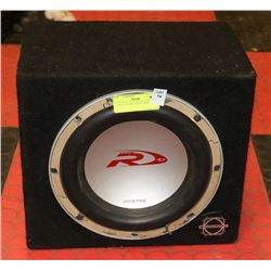 ALPINE SUBWOOFER IN  BOX