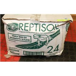 NEW REPTISOIL 24 DRY QUARTS PER CASE ( HEAVY LIFT