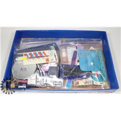 2 NEW BAGS OF COSMETICS AND NAIL CARE ITEMS