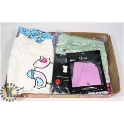 LOT OF 2 PJ SETS, 1 MED, 1 LG AND PAIR OF SOCKS