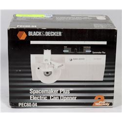 BLACK & DECKER SPACEMAKER PLUS ELECTRIC CAN OPENER