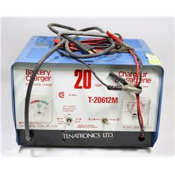 20AMP BATTERY CHARGER WITH TRICKLE CHARGE