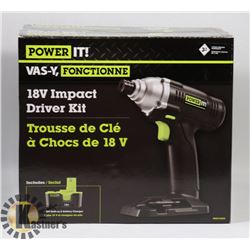 18V IMPACT DRIVER KIT.
