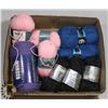 Image 1 : 9 PACKAGES OF YARN INCL GENUINE MOHAIR BLEND