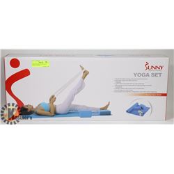 NEW SUNNY HEALTH YOGA SET. HOBBY, GENERAL