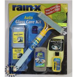 NEW RAIN-X AUTO GLASS CLEANING KIT