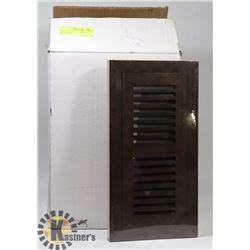 BOX OF 12 NEW FLUSH MOUNT WOOD FLOOR