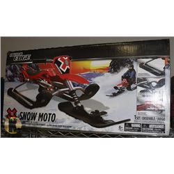 NEW OUTER EDGE SNOW MOTTO. SEASONAL, SPORTS.