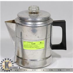 VINTAGE COMET COFFEE PERCOLATOR FOR CAMPING