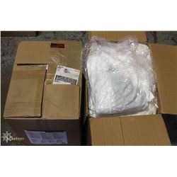 2 CASE OF 3M DISPOSABLE COVERALLS SIZE 3XL.