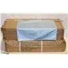 Image 1 : 2 CASE OF BLUE MICROFIBER WINDOW CLOTHS 16" X 16"