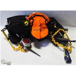PYTHON SAFETY SCAFFOLD BUILDER KIT BELT W/ TOOLS