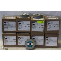 LOT OF EIGHT 3M SCOTCH BRITE EXL DEBURRING WHEELS