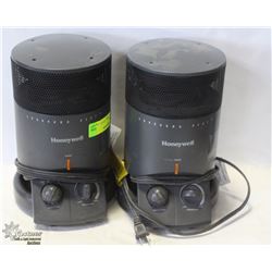 LOT OF 2 HONEYWELL SURROUND HEATERS