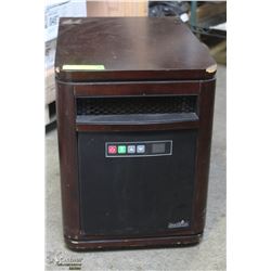 DURAFLAME FLOOR HEATER ON CASTORS