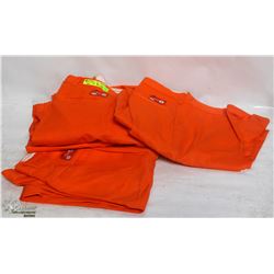 LOT OF 4 MILLIKEN HI VIS WORK PANTS SIZE 44