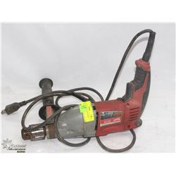 MILWAUKEE CORDED HAMMER DRILL